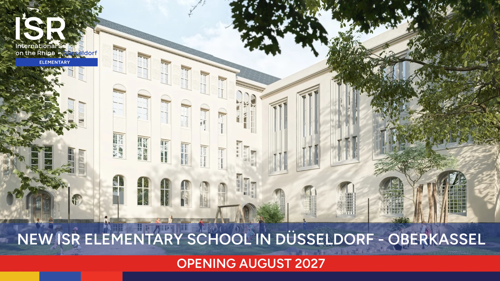 New ISR Elementary School Düsseldorf  I Opening in August 2027